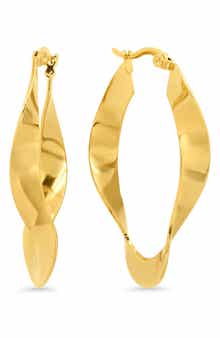 Twisted Hoop Earrings