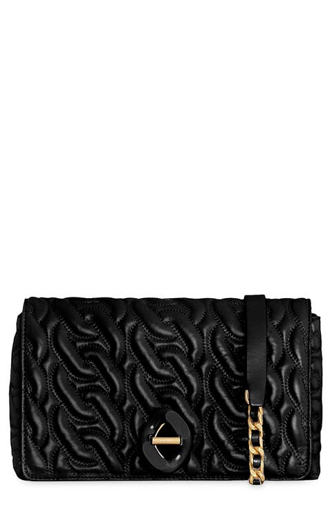 G Chain Quilted Leather Crossbody Bag