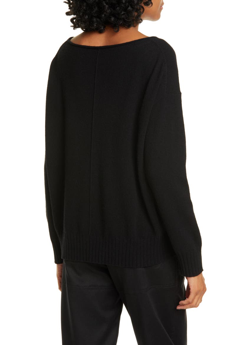 Jolene Cashmere Sweater, Alternate, color, BLACK
