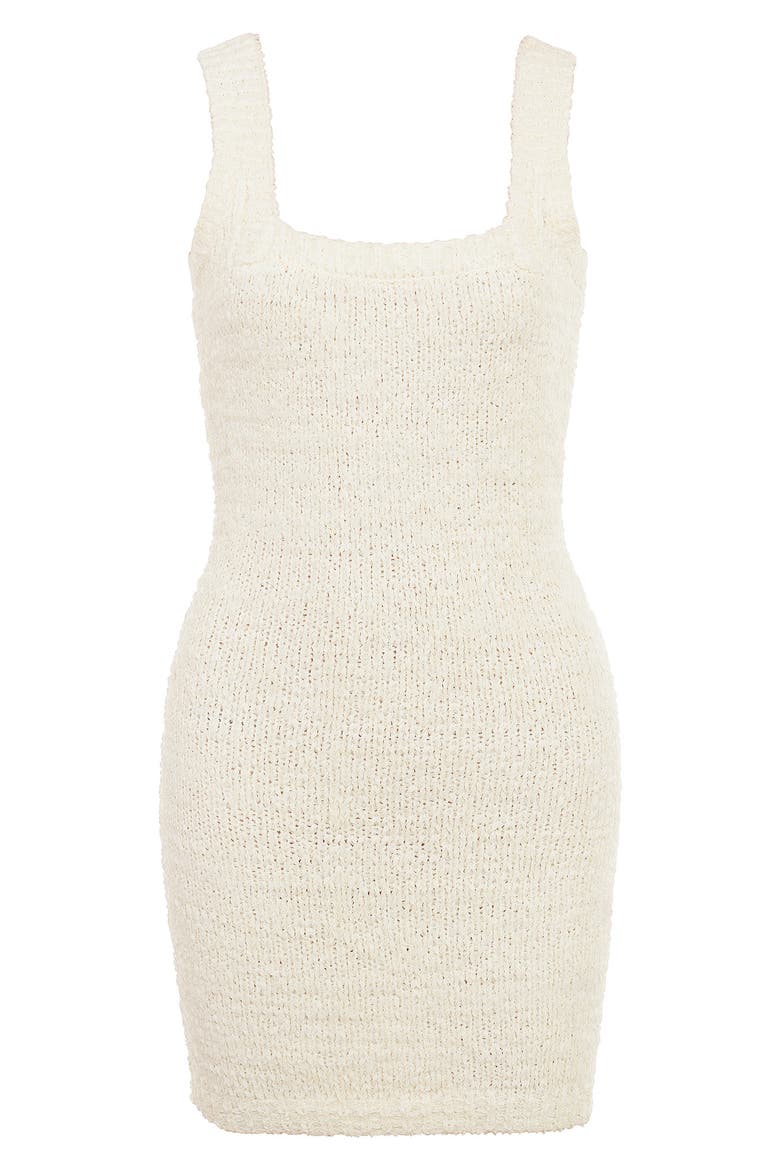 Zaira Knit Minidress, Alternate, color, CREAM