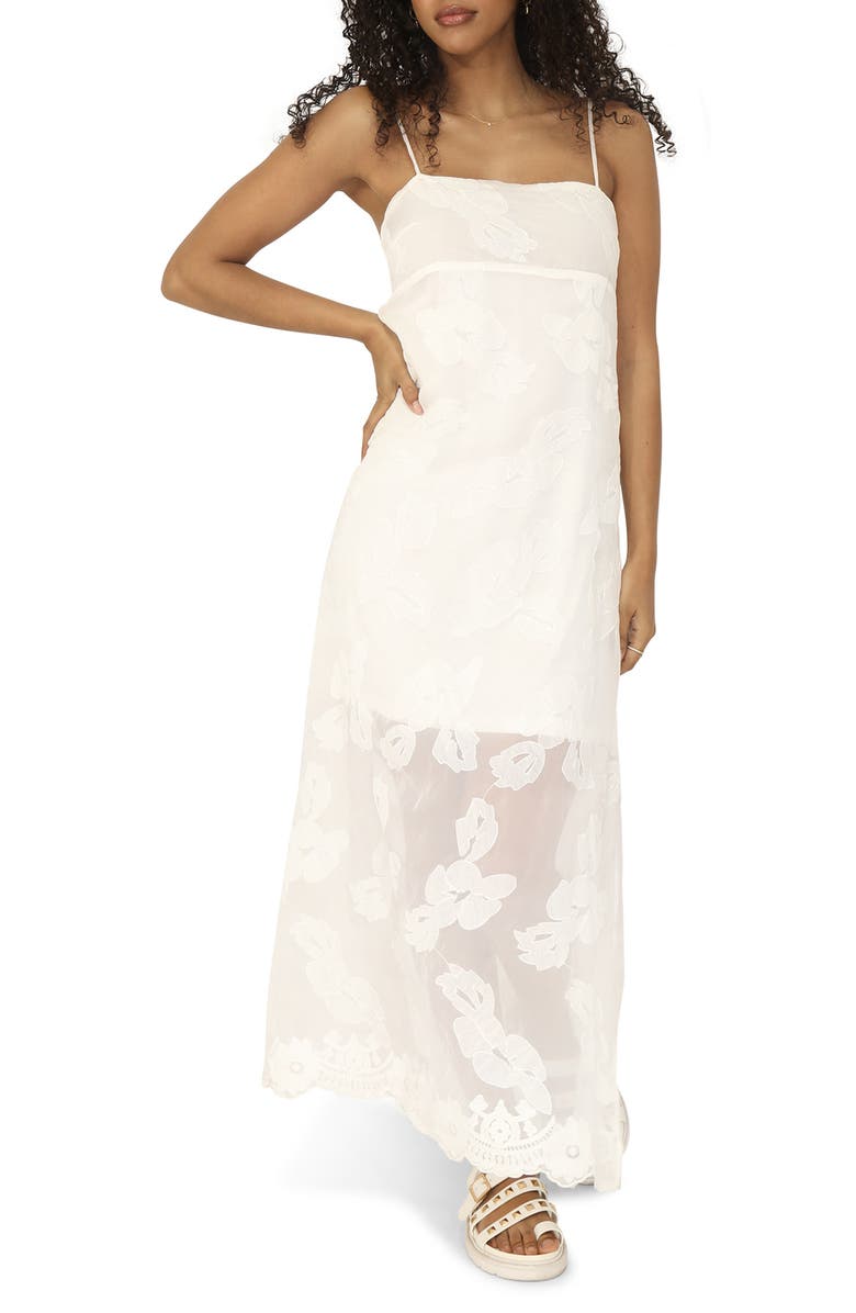 Belle & Bloom Fever Dream Midi Dress, Alternate, color, White