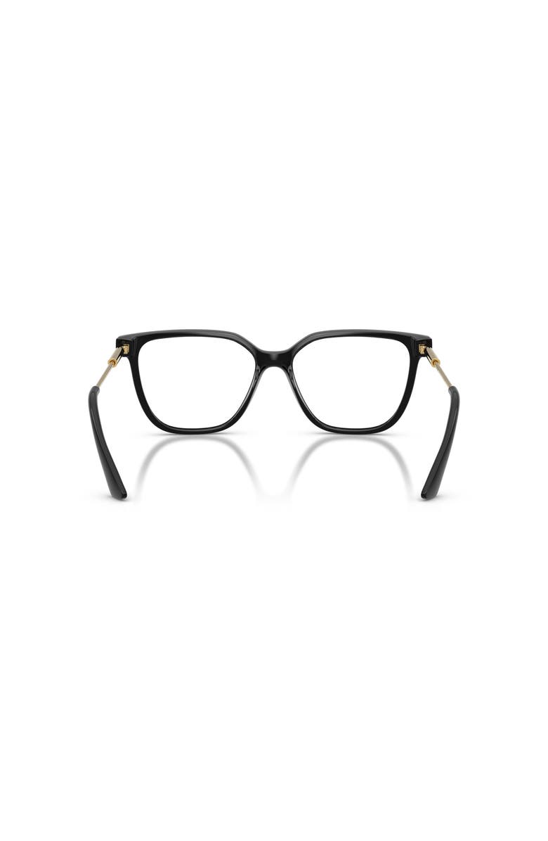 Versace 55mm Square optical glasses, Alternate, color, Black
