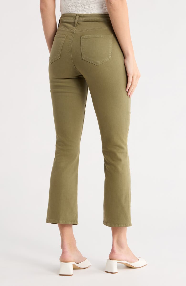 L'AGENCE Tati Crop Bootcut Jeans, Alternate, color, Basil