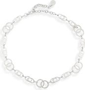 Vince Camuto Double Circle Chain Link Belt