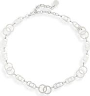 Vince Camuto Double Circle Chain Link Belt