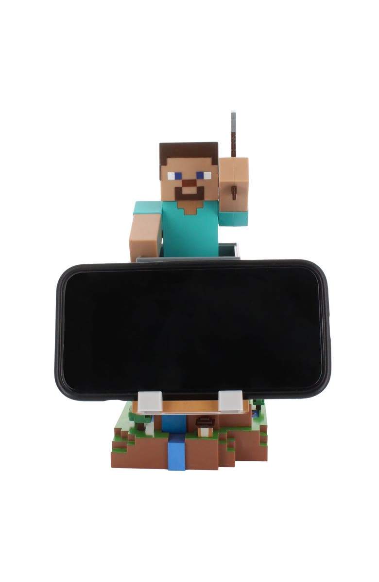 Exquisite Gaming Minecraft Steve Cable Guys, Alternate, color, Multicolored