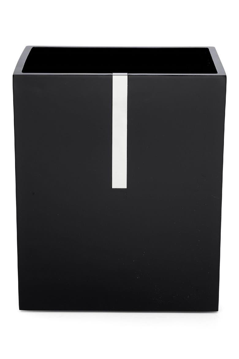 Houston Street Waste Basket, Main, color, BLACK