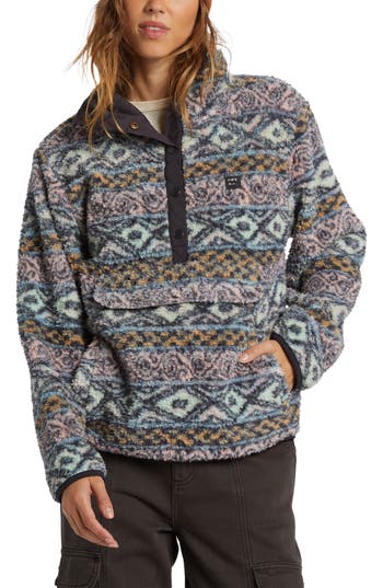 Billabong Switchback Textured Fleece Pullover