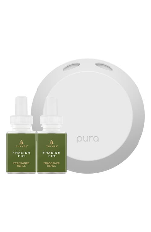 x Thymes Frasier Fir Pura 4 Smart Fragrance Diffuser & Refill Set 