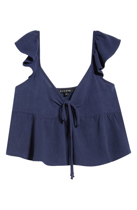 Keyhole Babydoll Tank