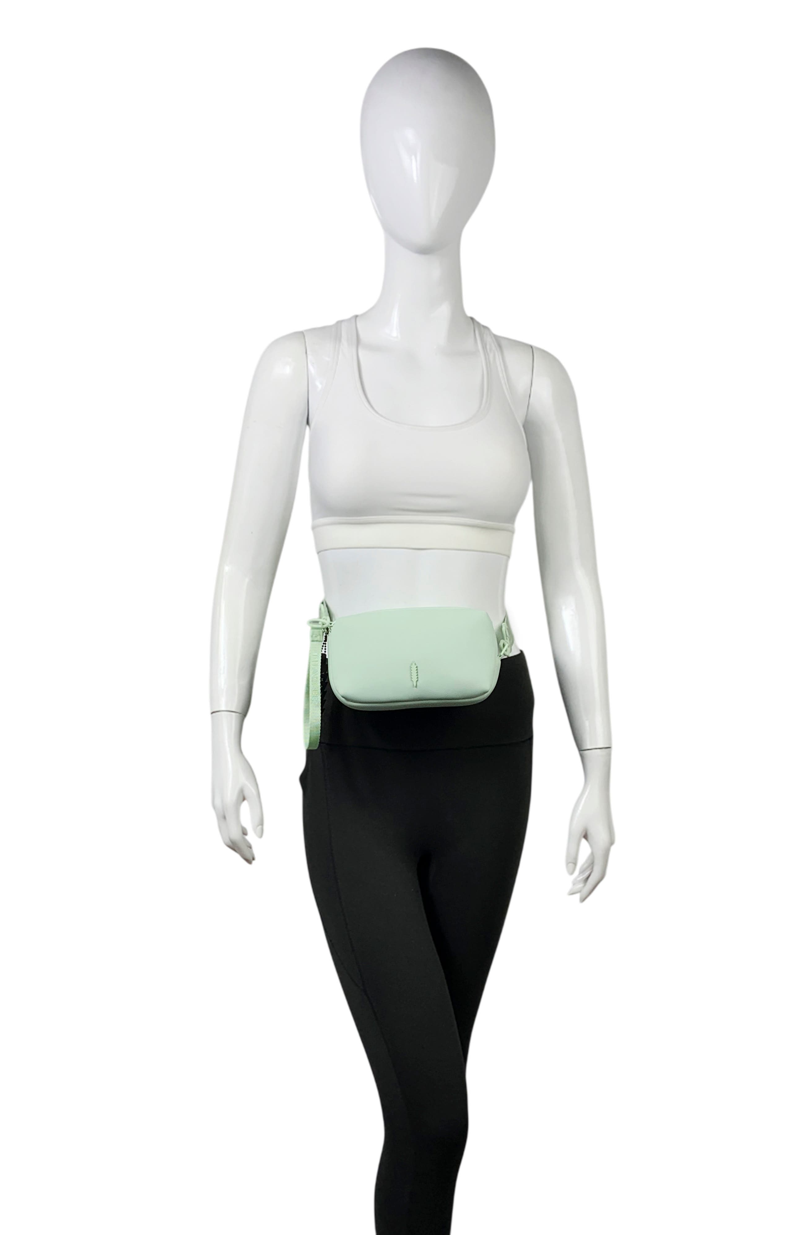 Ella Phone Zip Belt Bag, Alternate, color, MINT