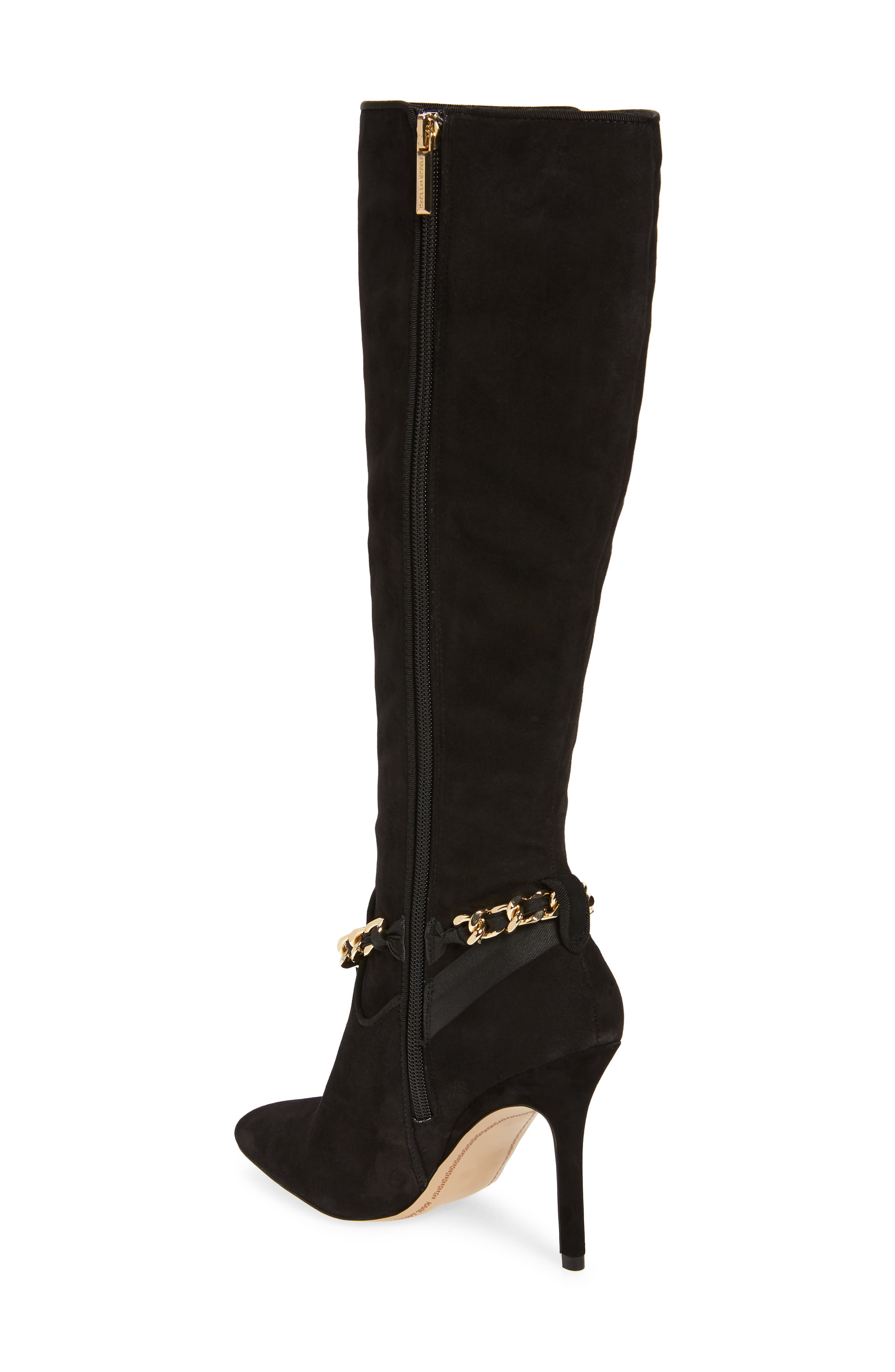 KARL LAGERFELD PARIS Maryam Knee High Boot, Alternate, color, 