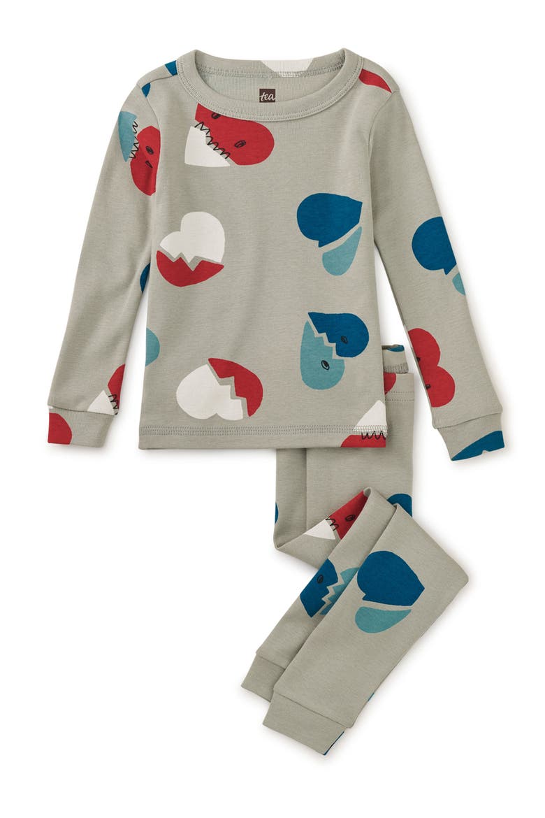 Goodnight Pajama Set, Alternate, color, Heartbreaker