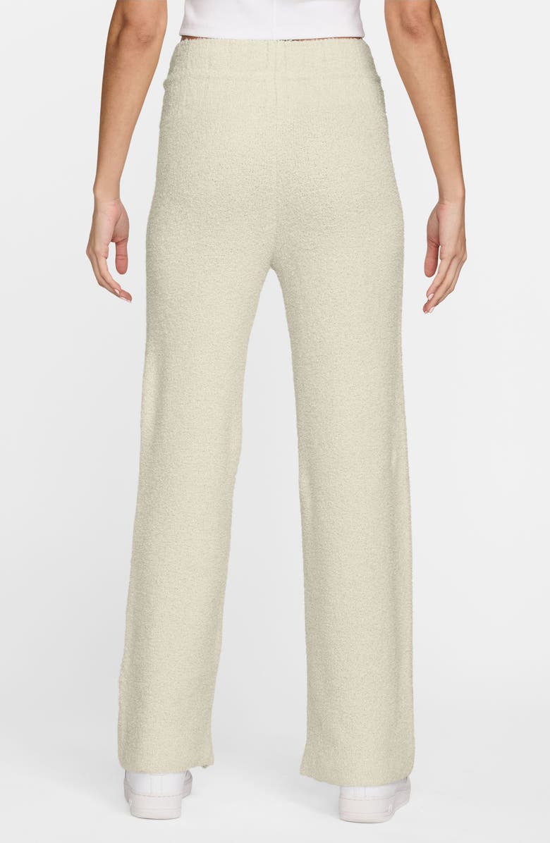 Nike Phoenix Bouclé Slim Fit Drawstring Pants, Alternate, color, Light Bone