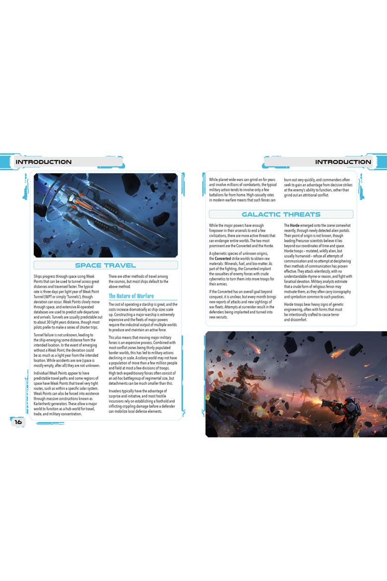 Five Parsecs From Home Tactics Hardcover Rpg Book, Alternate, color, Multicolored