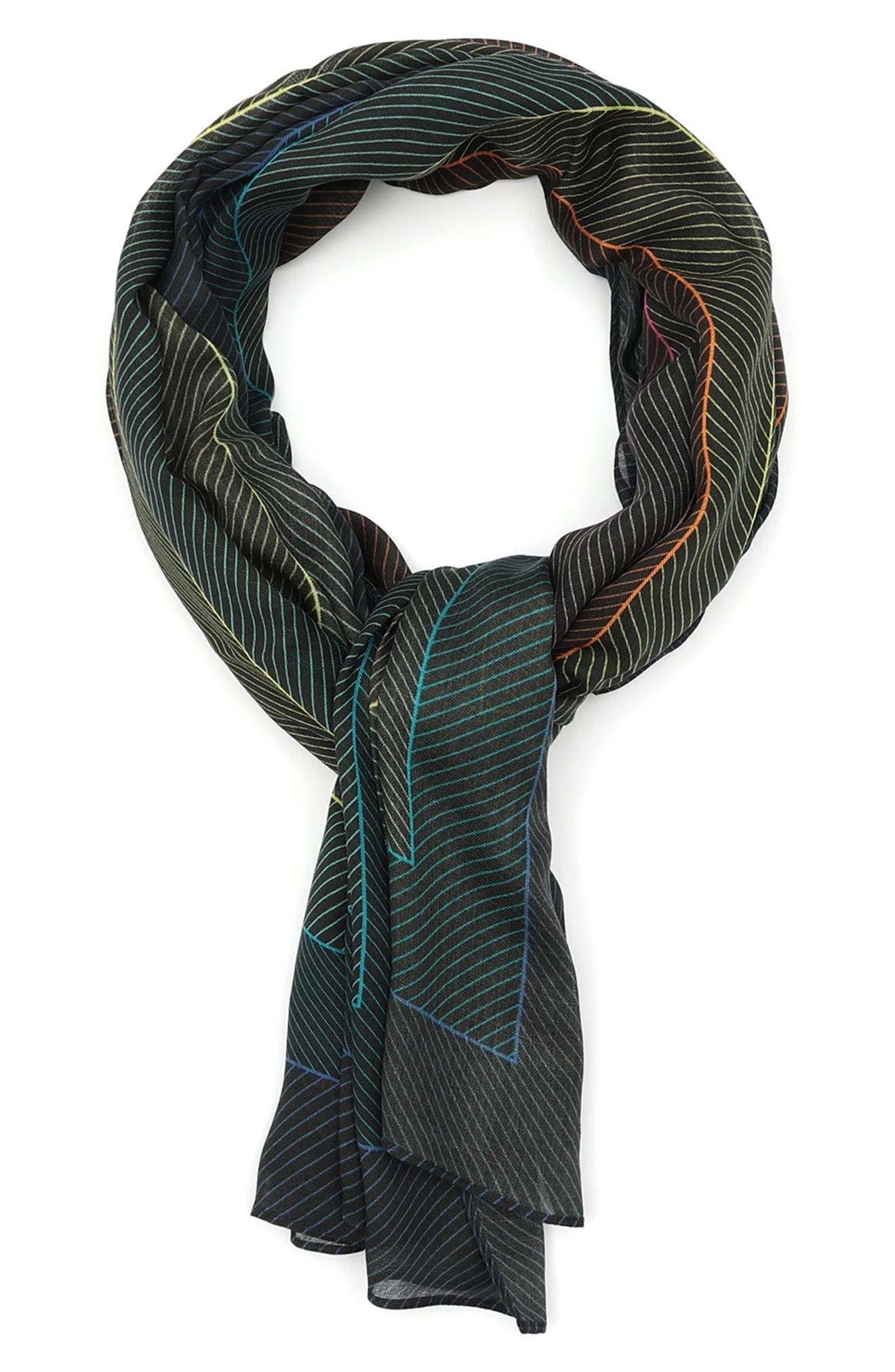 Kurt Geiger London Rainbow Border Scarf (Women) | Nordstromrack