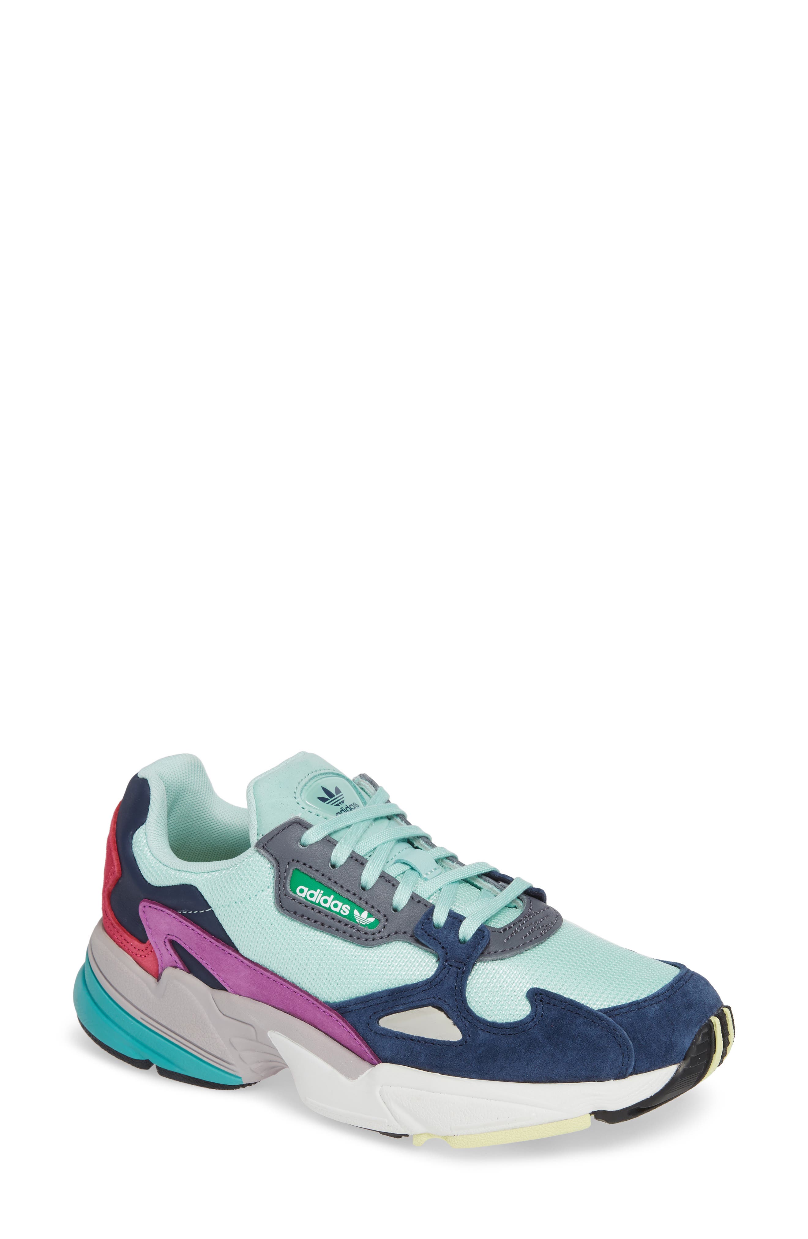 Falcon Sneaker (Limited Edition), Main, color, CLEAR MINT/ CLEAR MINT/ NAVY