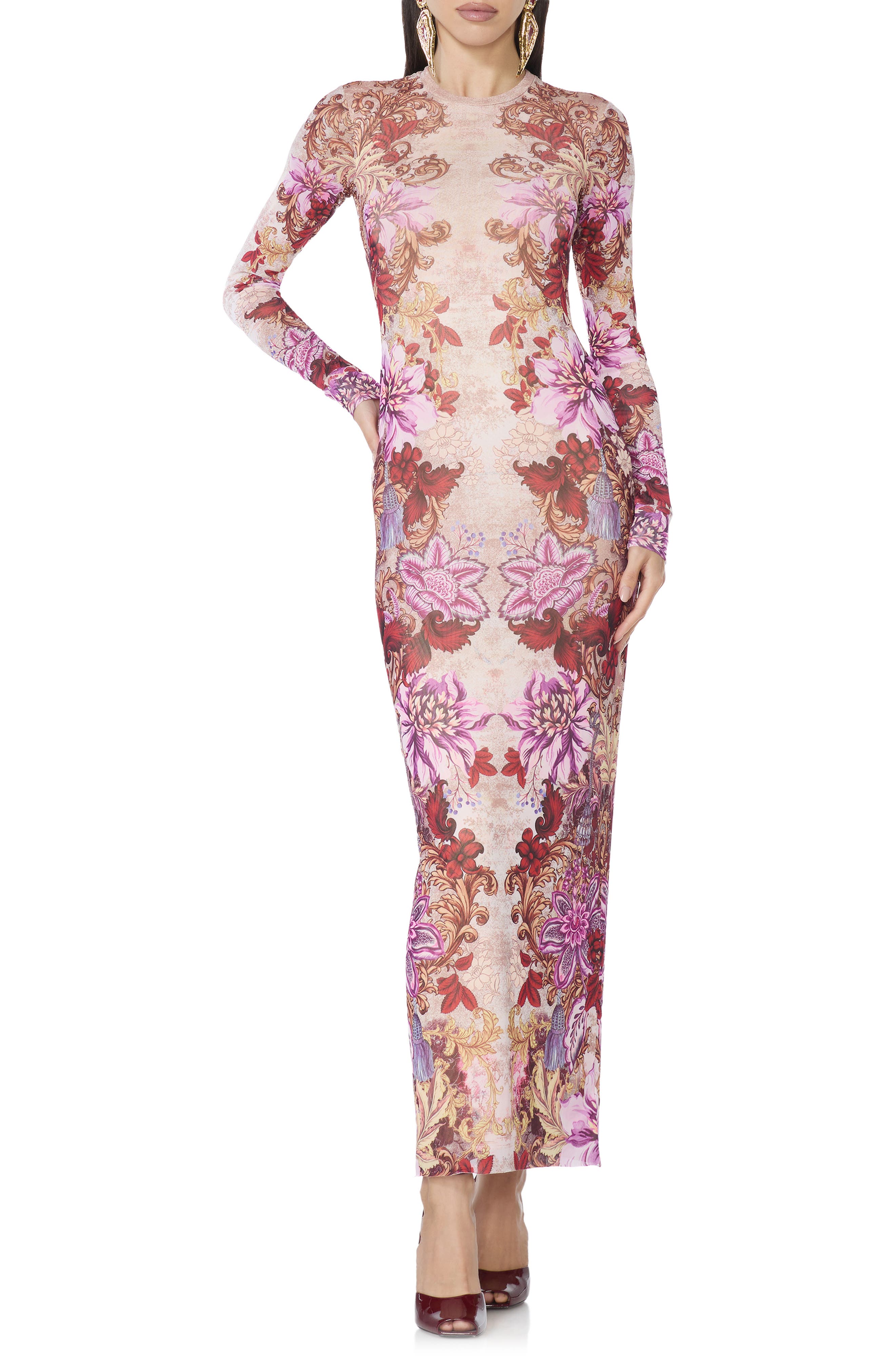 selected GOLD GUILDED FLORAL