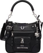 True Religion Moto Faux Leather Hobo