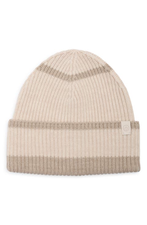 Blake Stripe Wool Blend Beanie