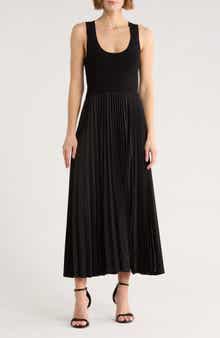 Cinq à Sept Parma Pleated Midi Dress