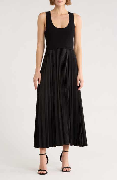 Cinq à Sept Parma Pleated Midi Dress