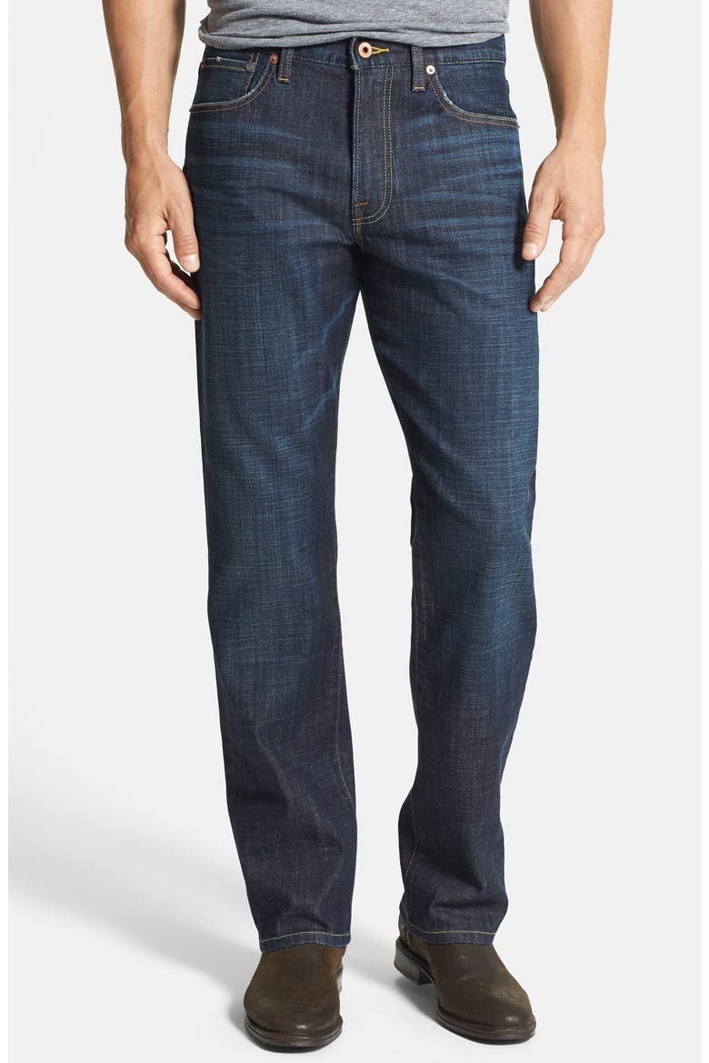 '329 Classic' Straight Leg Jeans, Main, color, WHISPERING PINES
