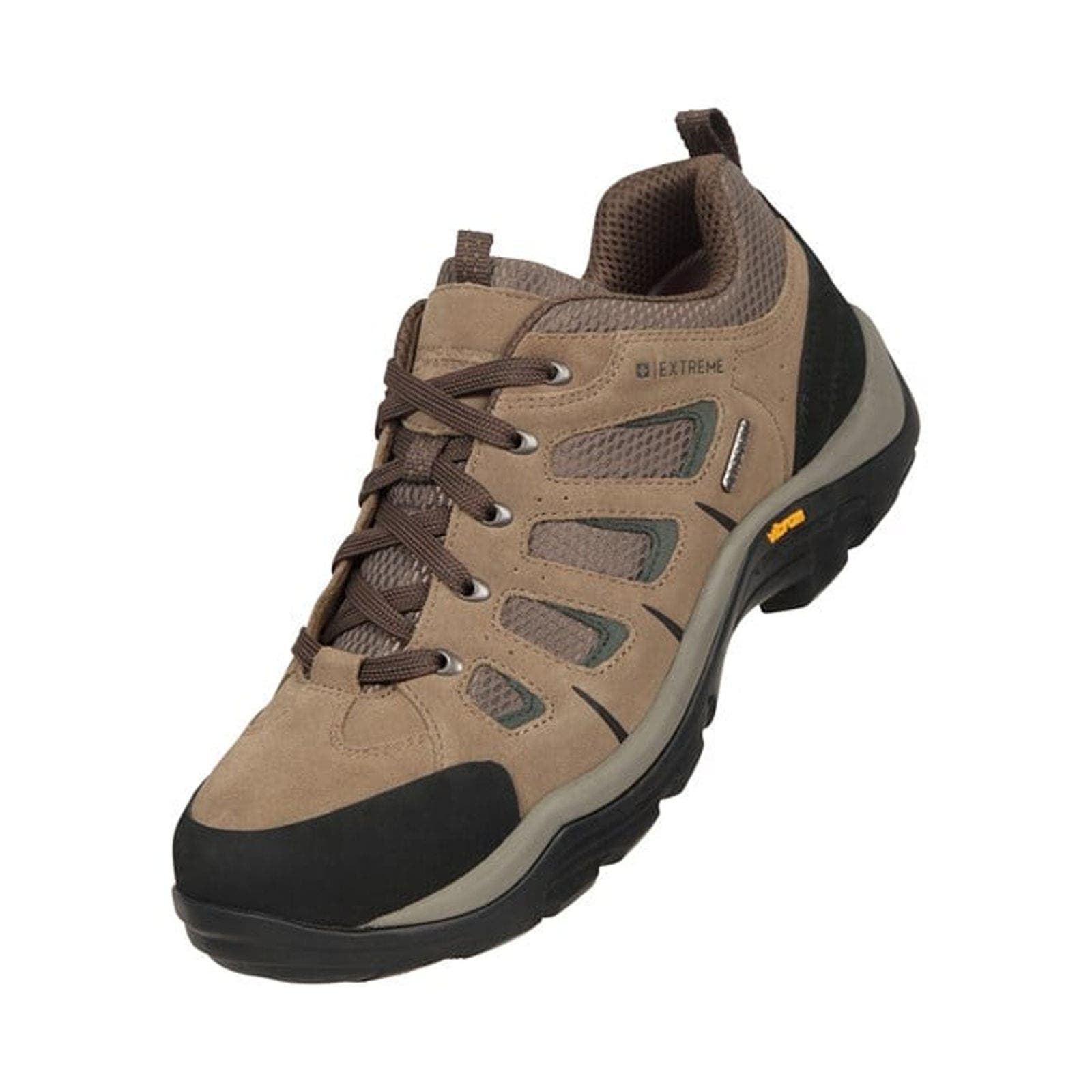 Field Extreme Suede Waterproof Walking Shoes, Main, color, Khaki