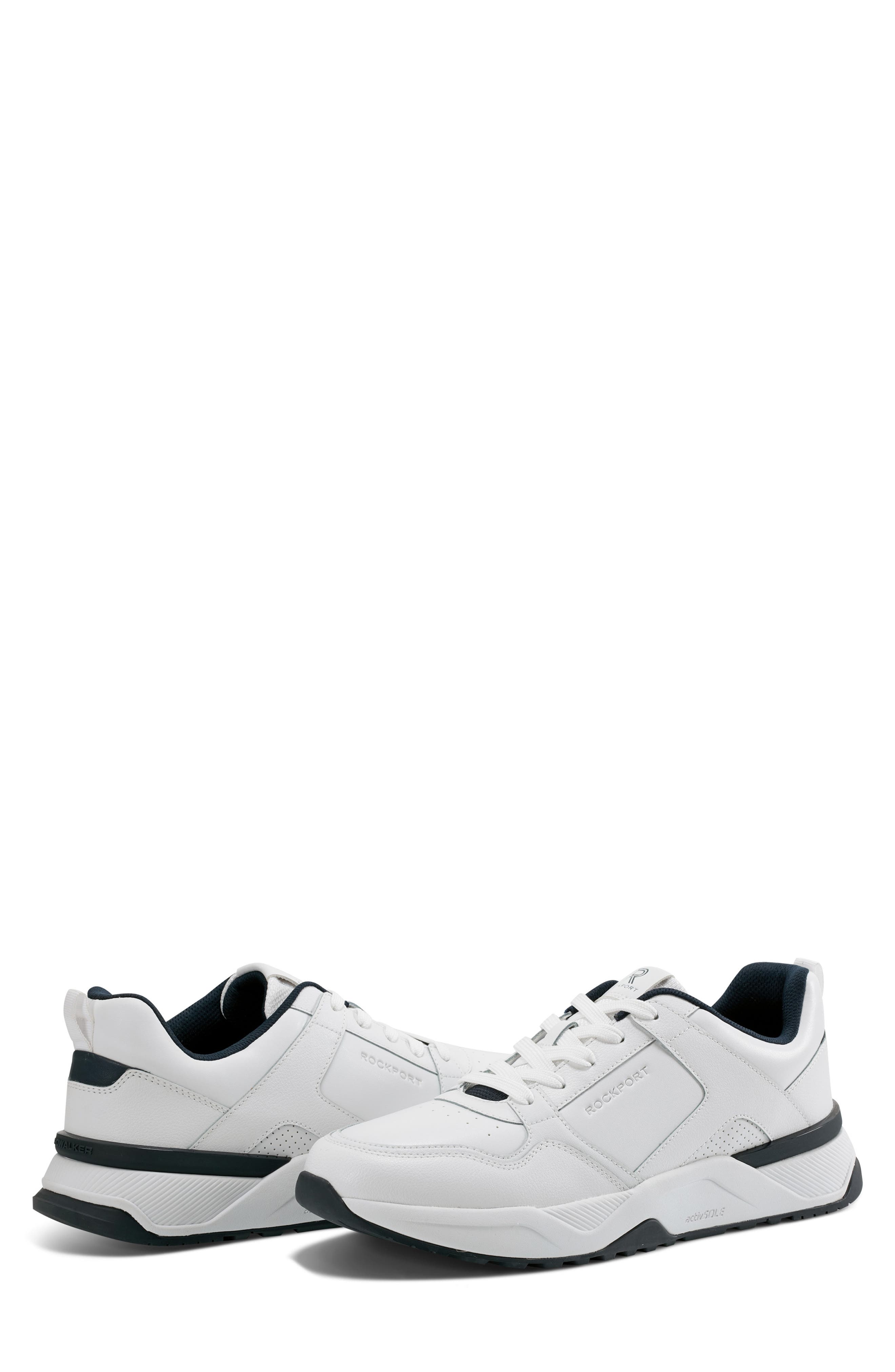 Rockport Norris Sneaker, Alternate, color, White