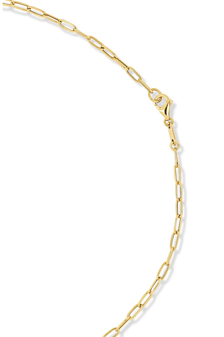 14k Gold Link Necklace, Alternate, color, 14KY