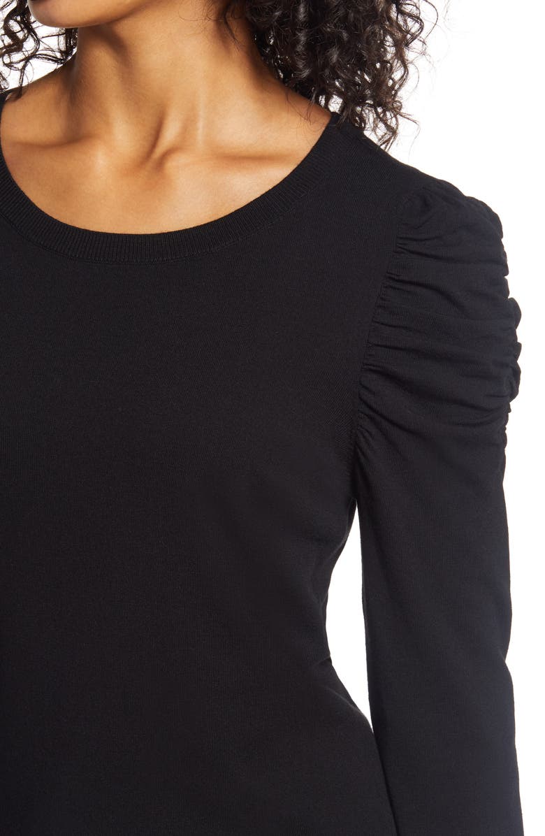 Halogen<sup>®</sup> Puff Sleeve Sweater, Alternate, color, 