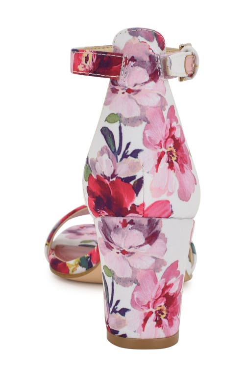 Nine West Pruce Ankle Strap Sandal In Pink