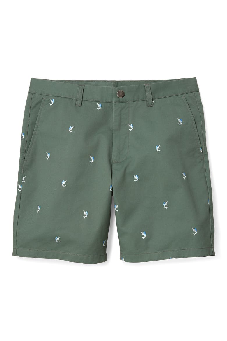Riodered Chino Shorts, Alternate, color, GREEN
