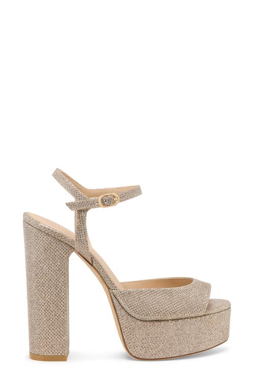 Stuart Weitzman Dayna Boost Platform Sandal In Multi