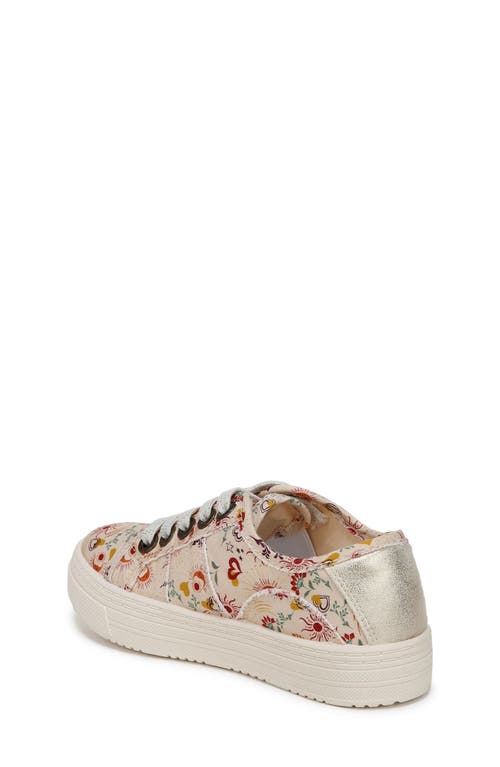 Blowfish Malibu Kids' Supersmile Slip-on Sneaker In Peach Multi Canvas