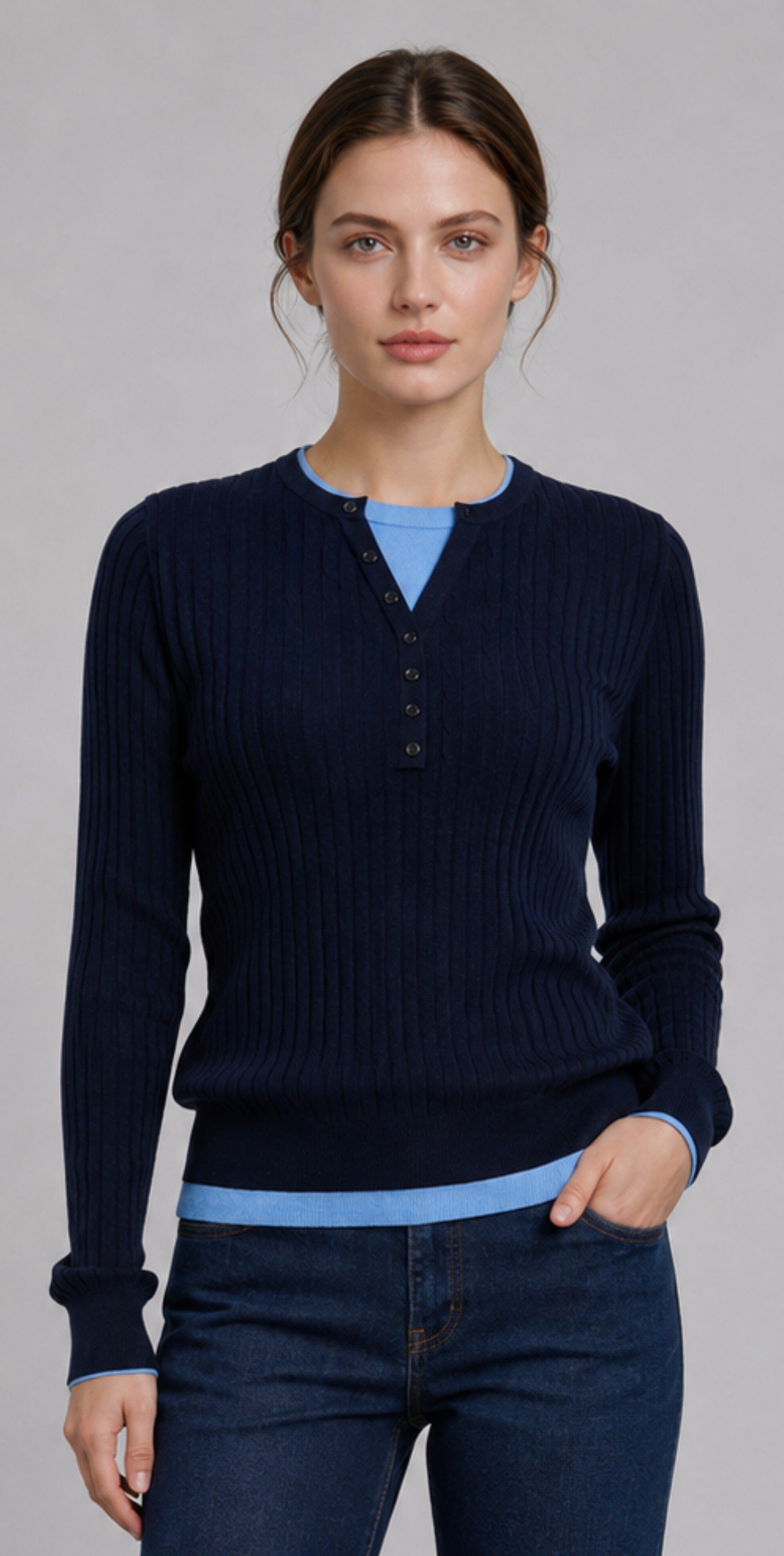 selected Deep Navy