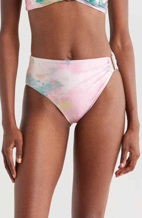 Talia High Cut Bikini Bottoms