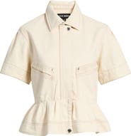 Steve Madden Haezel Peplum Jacket