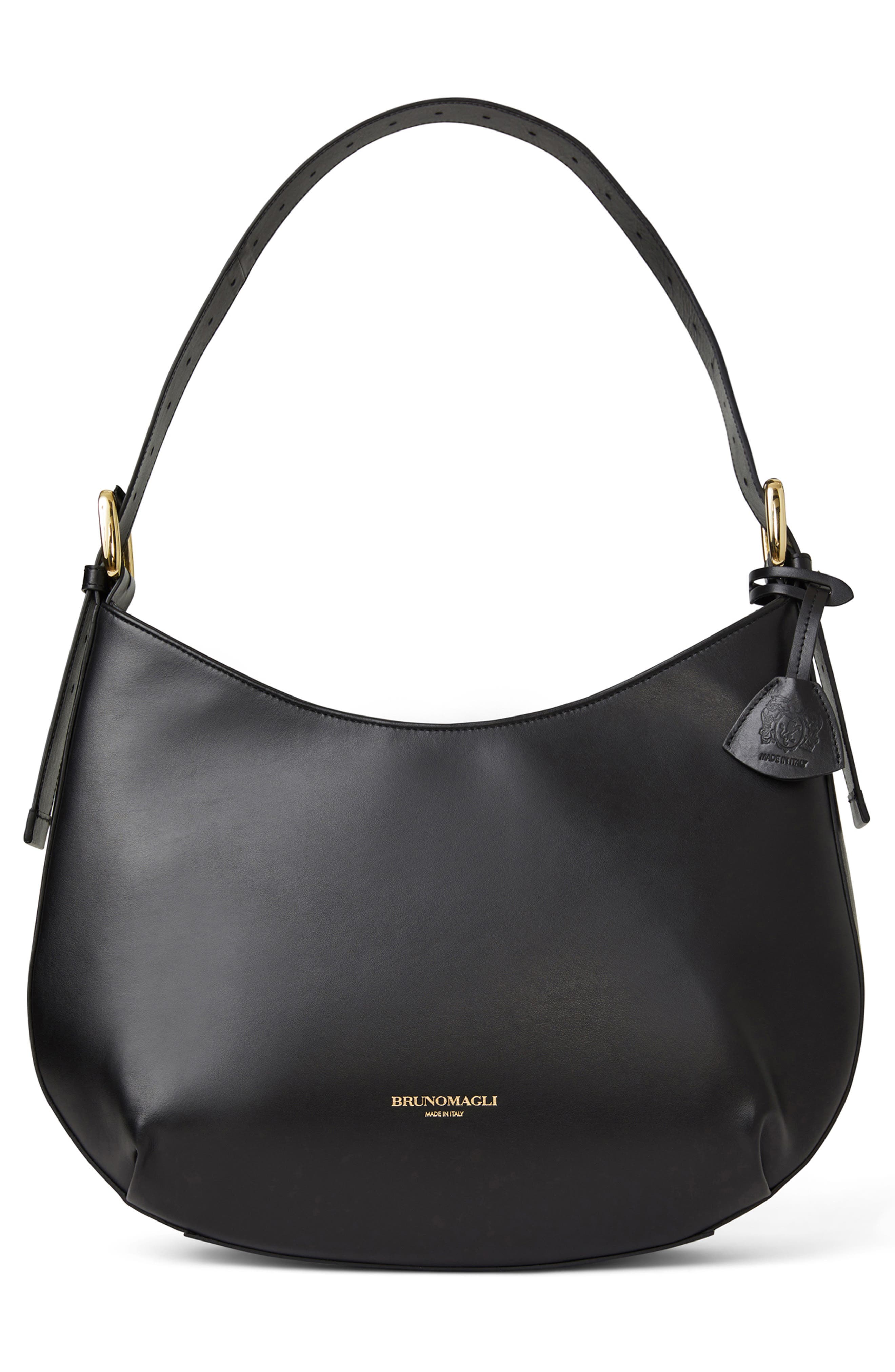 Bruno Magli Cora Leather Shoulder Bag, Alternate, color, 