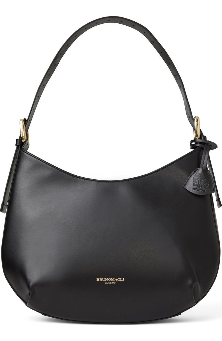 Bruno Magli Cora Leather Shoulder Bag, Alternate, color,