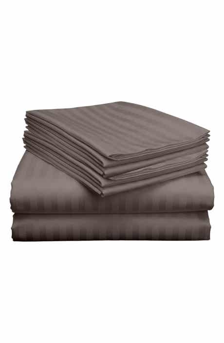 Luxury Home Dobby Stripe Bed Sheet Set