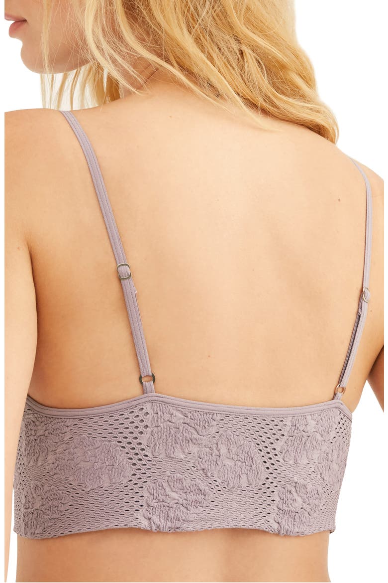 Intimately FP Candy Textured Seamless Bralette, Alternate, color, LIGHT PURPLE