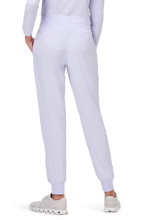 Nz Active By Nic+zoe Tech Stretch Ruched Joggers In Purple