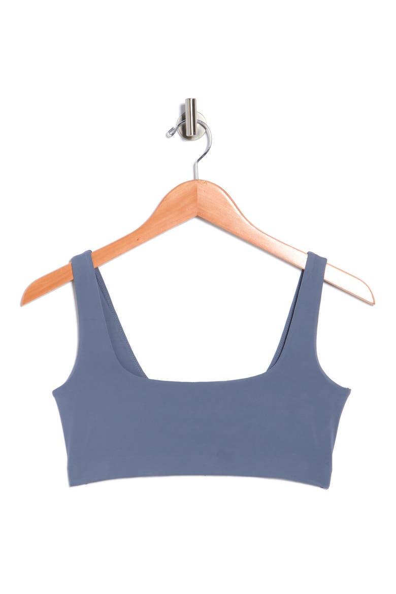 Soft Flex Square Neck Bralette, Alternate, color, GRISAILLE