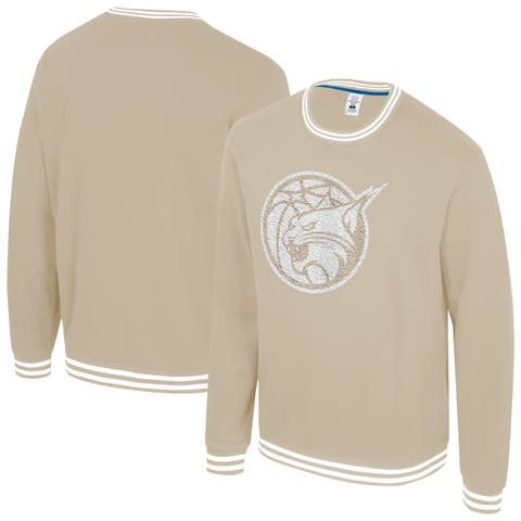 Unisex Stadium Essentials  Tan Minnesota Lynx Club Level Chenille Pullover Sweatshirt