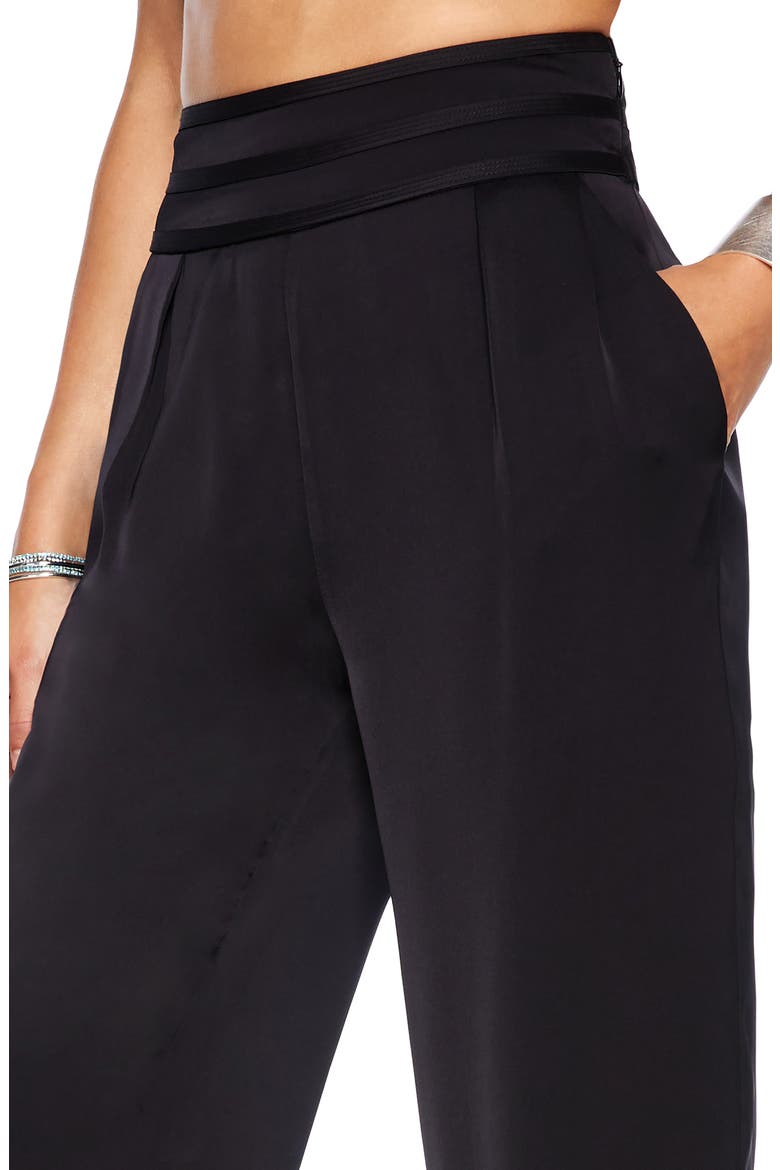 Wide Leg Pants, Alternate, color, BLACK