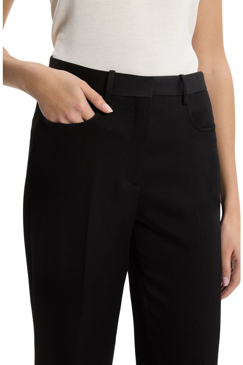 Slim Straight Leg Pants, Alternate, color, BLACK - 001