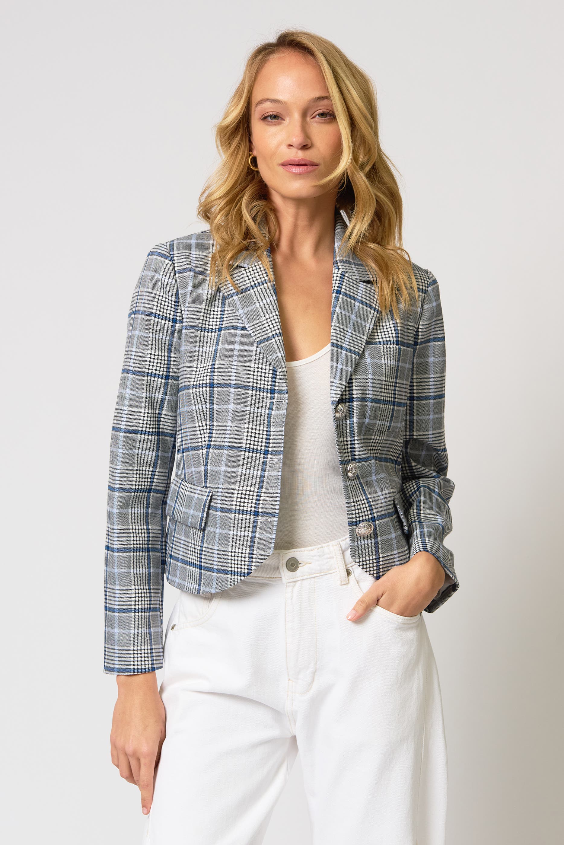 selected Blue Plaid