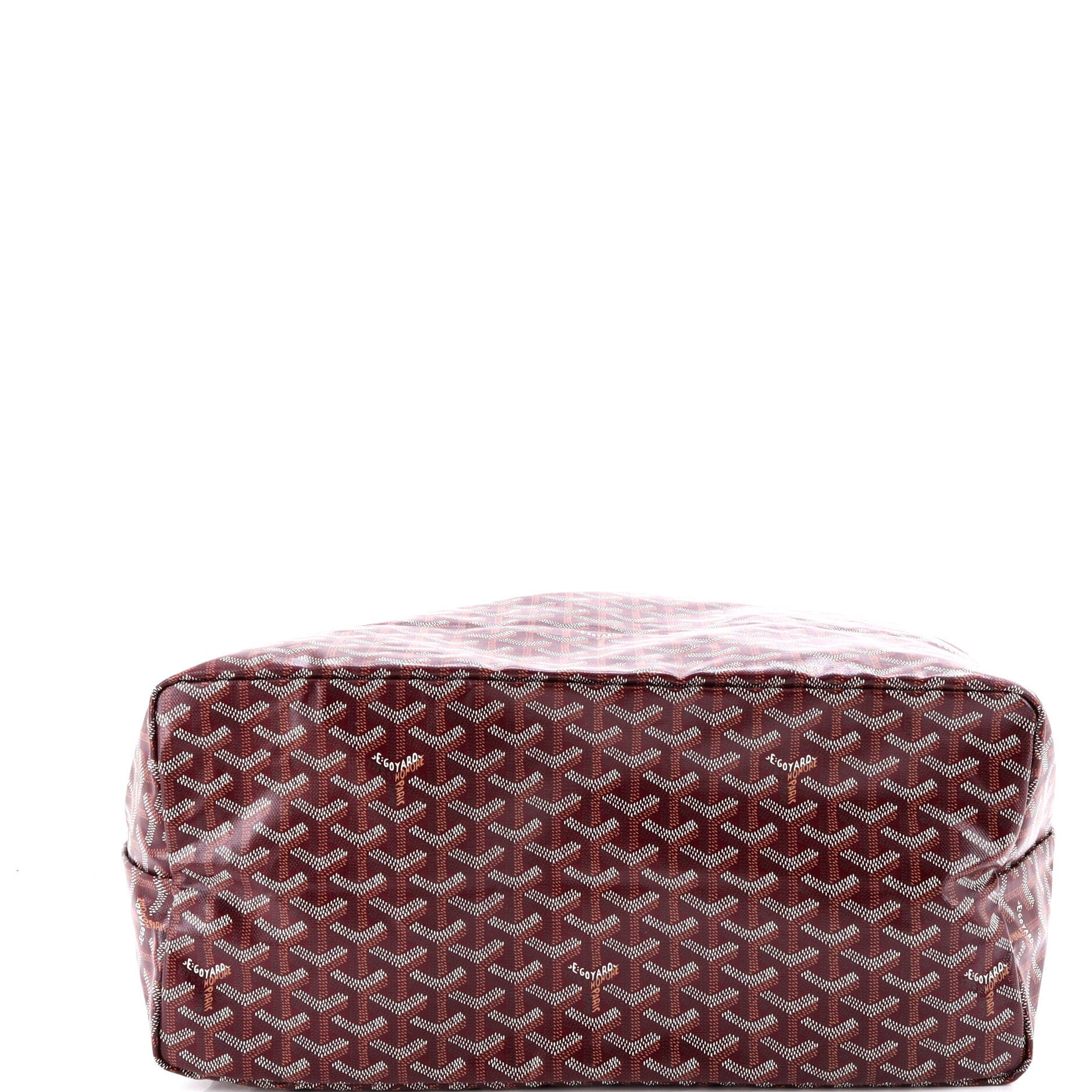 Pre-Owned Goyard Saint Louis Tote Coated Canvas GM, Alternate, color, Red