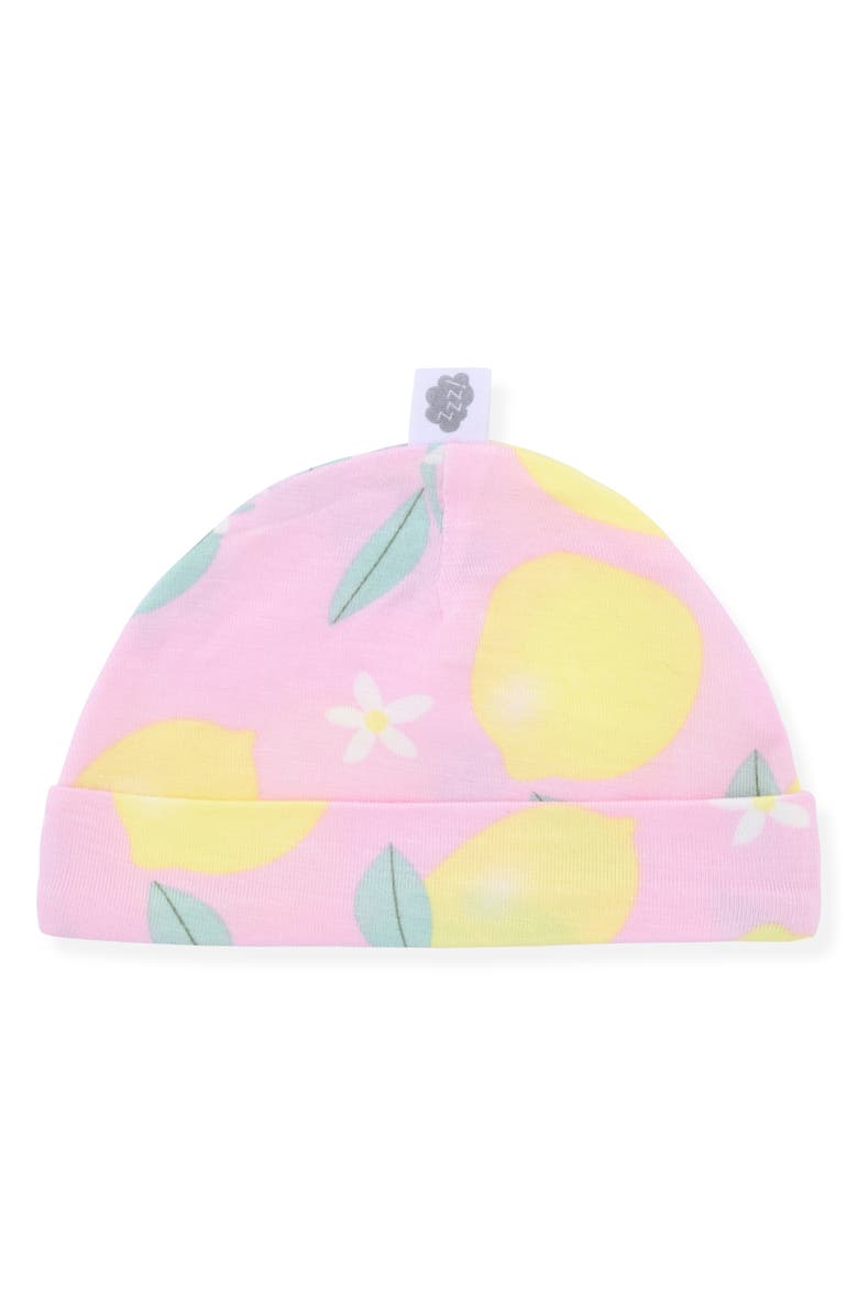 SLEEP ON IT Print Romper & Hat Set, Alternate, color,